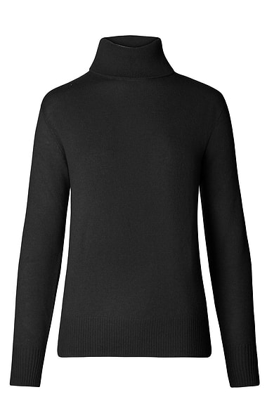 Ladies House of Bruar Lambswool Roll Neck