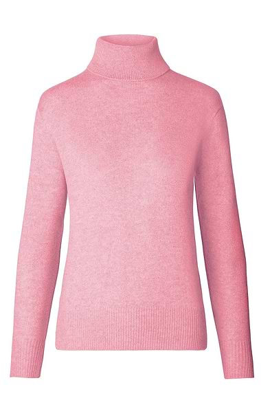 Ladies House of Bruar Lambswool Roll Neck