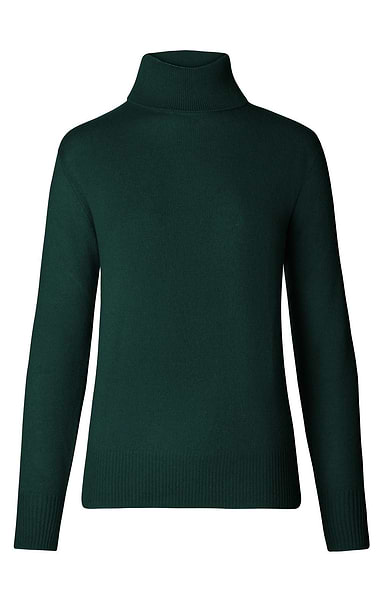 Ladies House of Bruar Lambswool Roll Neck