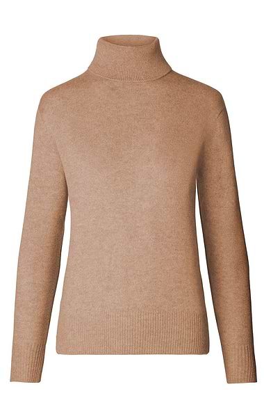 Ladies House of Bruar Lambswool Roll Neck