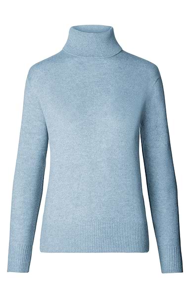 Ladies House of Bruar Lambswool Roll Neck