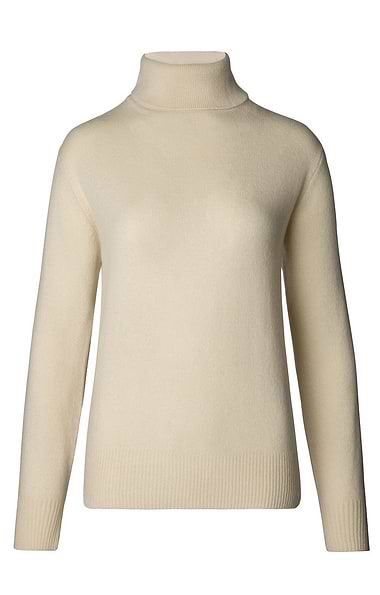 Ladies House of Bruar Lambswool Roll Neck