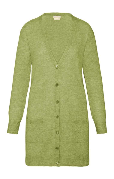 Ladies Country Lambswool Boyfriend Cardigan