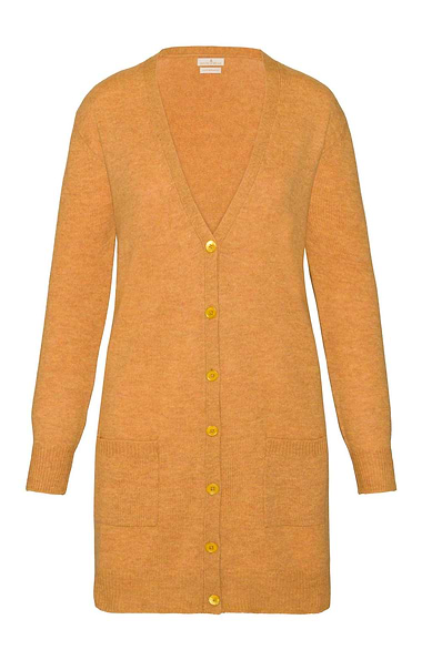 Ladies Country Lambswool Boyfriend Cardigan