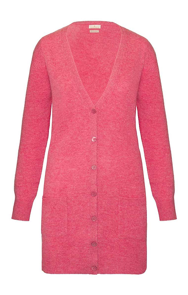 Ladies Country Lambswool Boyfriend Cardigan