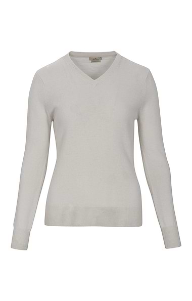 Ladies Merino V-Neck Jumper