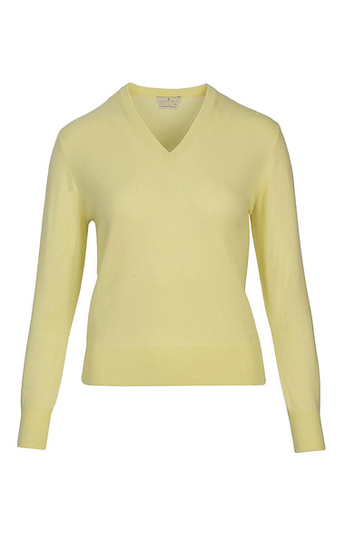 Ladies Merino V-Neck Jumper