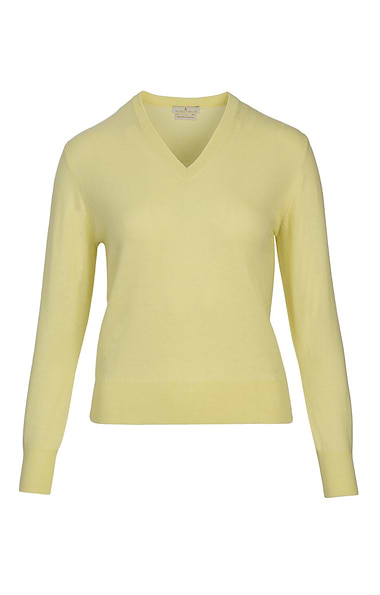 Ladies Merino V-Neck Jumper