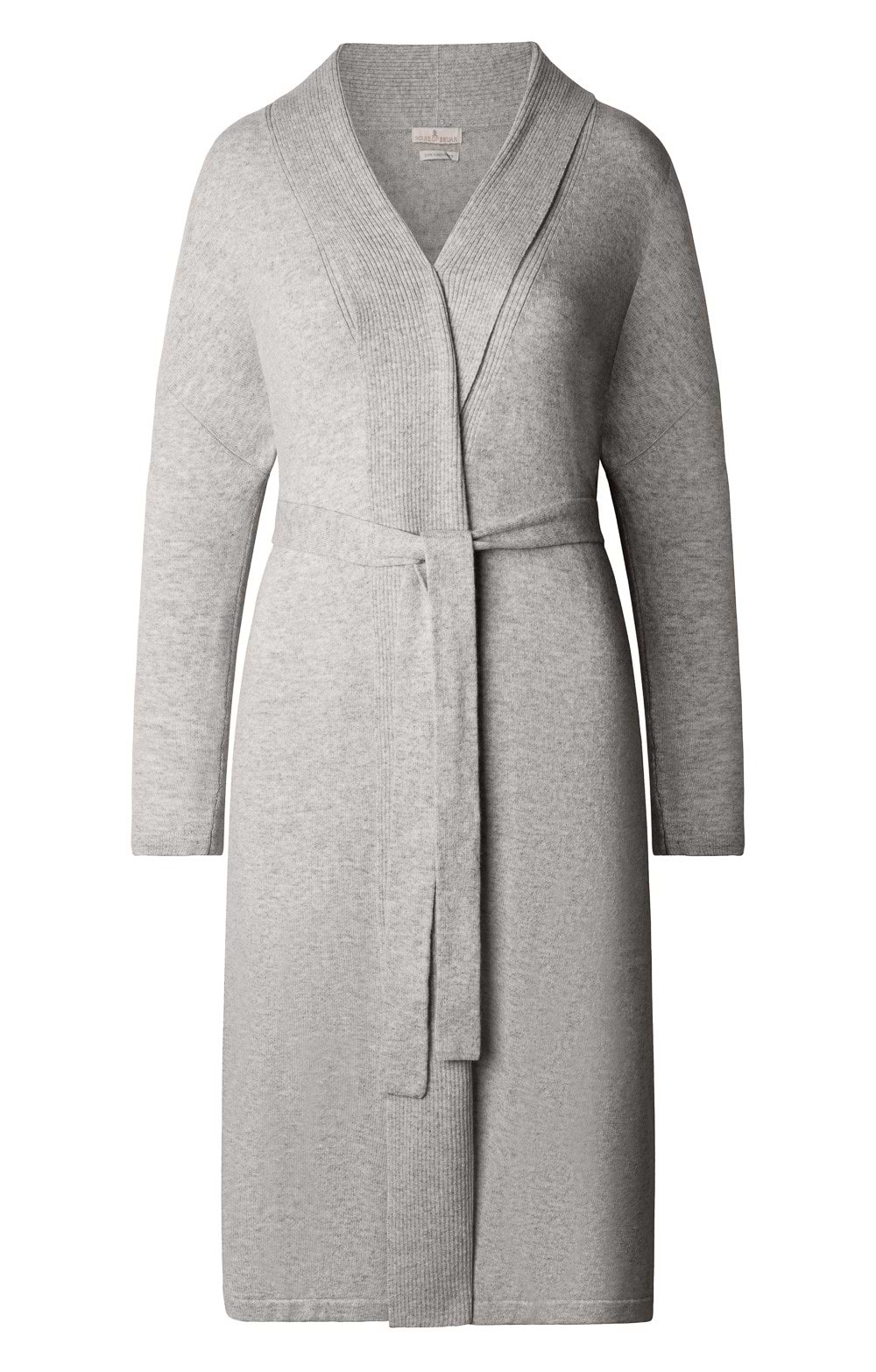 House of Bruar Ladies Pure Cashmere Bathrobe - Silver House of Bruar Ladies Pure Cashmere Bathrobe - Silver