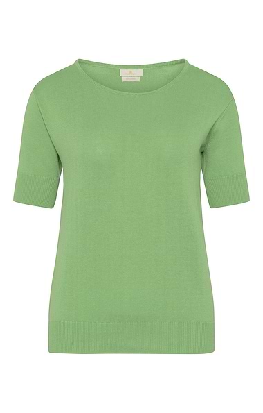 Ladies Knitted Cotton Crew