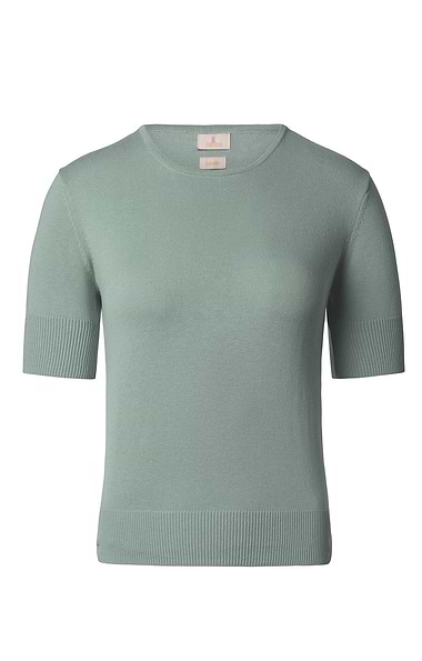 Ladies Knitted Cotton Crew