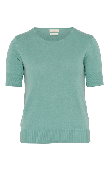 Ladies Knitted Cotton Crew