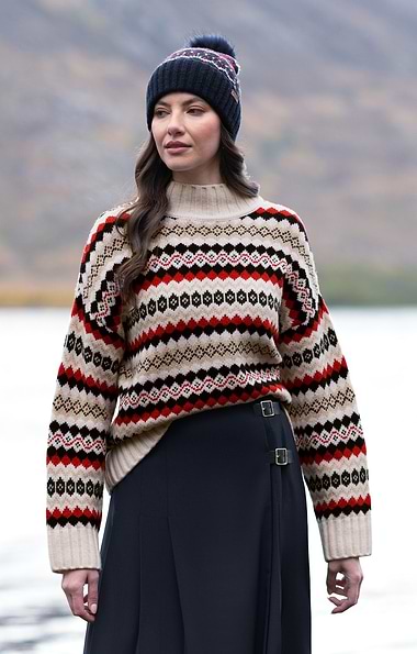 Ladies Barbour Aspen Knit Jumper