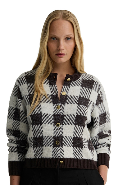 Ladies Barbour International Halina Knit Cardigan
