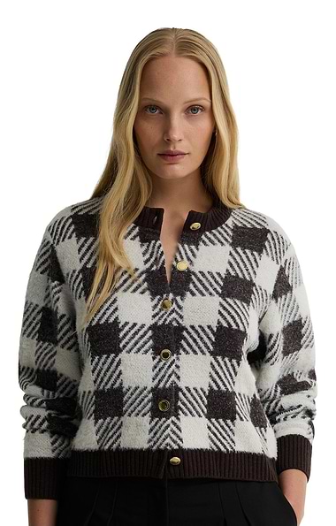 Ladies Barbour International Halina Knit Cardigan
