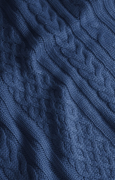 Ladies Pure New Wool Rope Cable Roll Neck