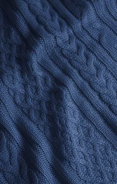 Ladies Pure New Wool Rope Cable Roll Neck