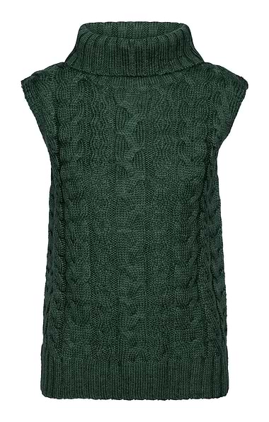 Ladies Aran Cable Slipover