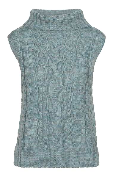 Ladies Aran Cable Slipover
