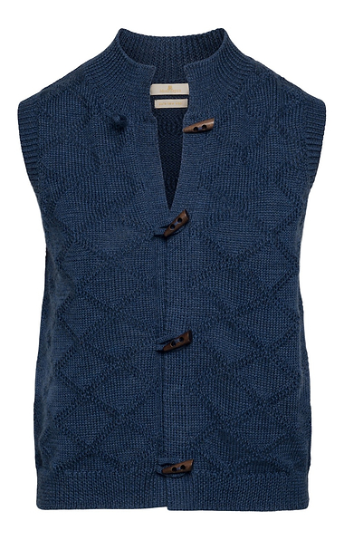 Ladies Pure New Wool Toggle Waistcoat