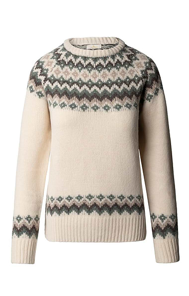 Ladies Lambswool Icelandic Crew