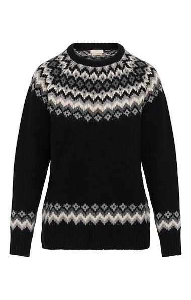 Ladies Lambswool Icelandic Crew