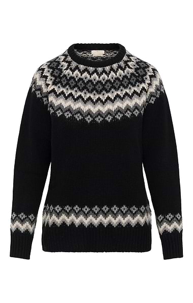 Ladies Lambswool Icelandic Crew