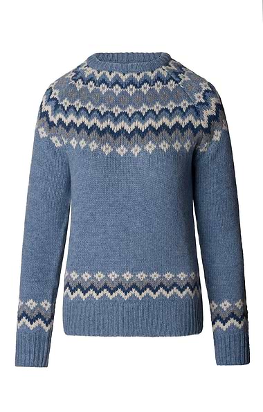 Ladies Lambswool Icelandic Crew