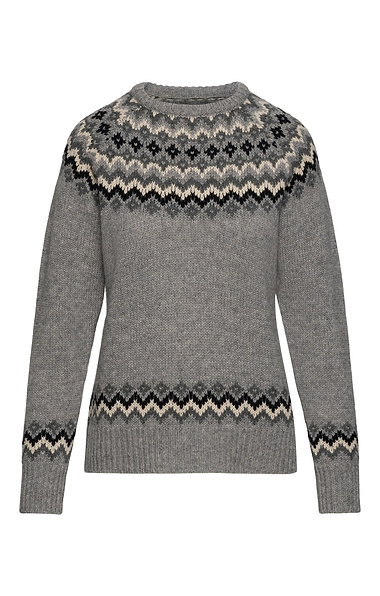Ladies Lambswool Icelandic Crew