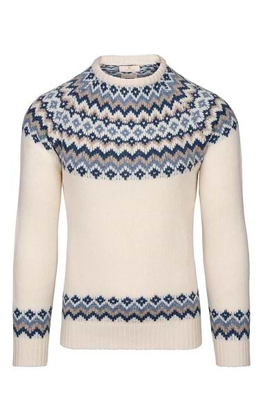 Men's Lambswool Icelandic Crew