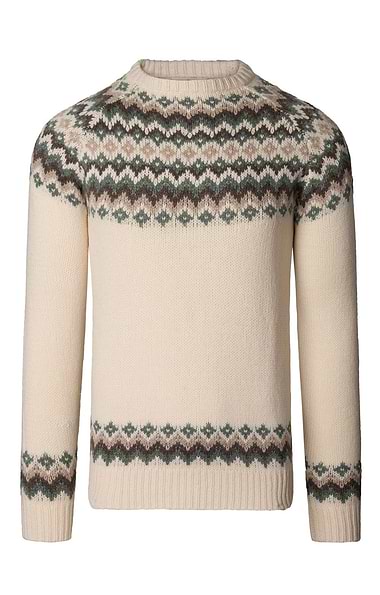 Men's Lambswool Icelandic Crew