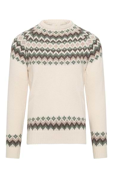 Men's Lambswool Icelandic Crew