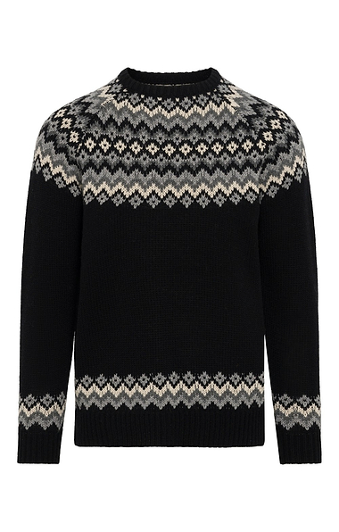 Men's Lambswool Icelandic Crew