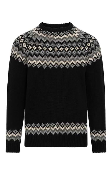 Men's Lambswool Icelandic Crew