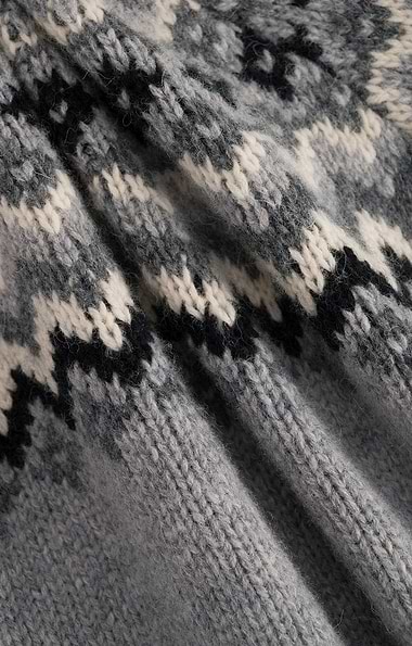 Men's Lambswool Icelandic Crew