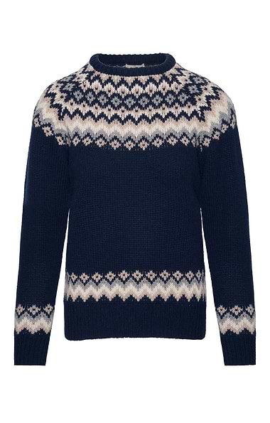 Men's Lambswool Icelandic Crew