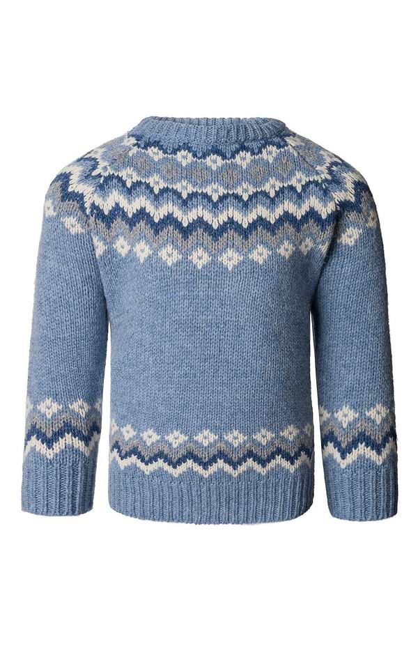 Child's Lambswool Icelandic Crew