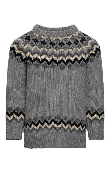Child's Lambswool Icelandic Crew