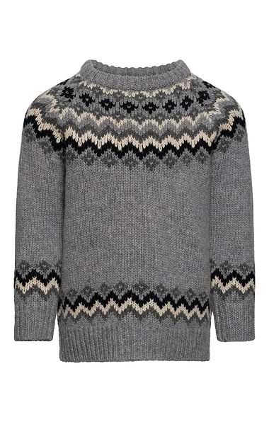 Child's Lambswool Icelandic Crew