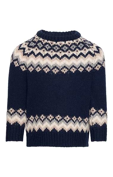 Child's Lambswool Icelandic Crew