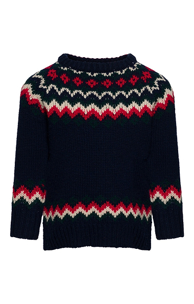 Child's Lambswool Icelandic Crew