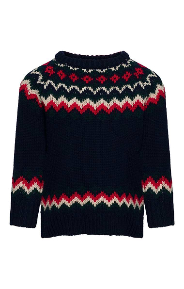 Child's Lambswool Icelandic Crew