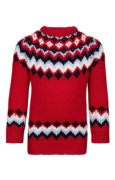 Child's Lambswool Icelandic Crew