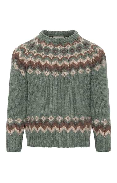 Child's Lambswool Icelandic Crew