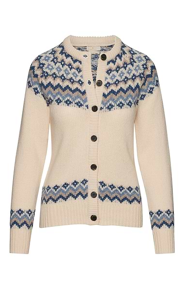 Ladies Lambswool Icelandic Cardigan