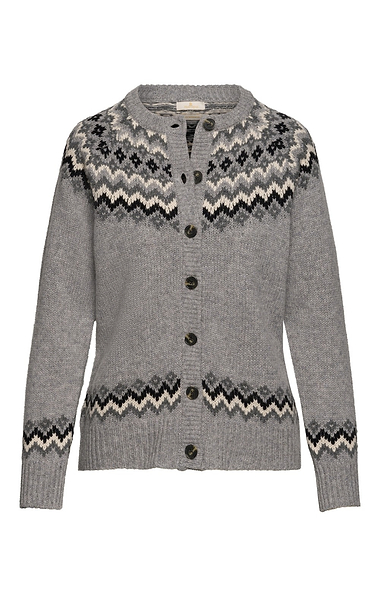 Ladies Lambswool Icelandic Cardigan