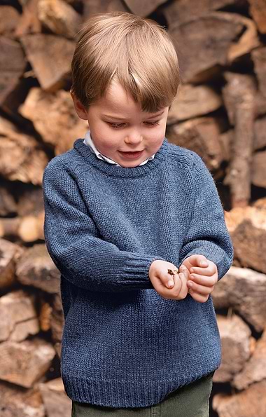 Child's Lambswool Crew Neck Jumper