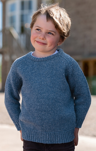 Child's Lambswool Crew Neck Jumper