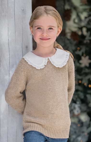 Child's Lambswool Crew Neck Jumper