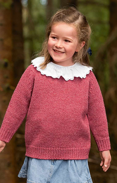 Child's Lambswool Crew Neck Jumper
